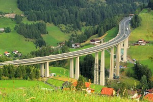 Eine Tour über die Alpen zum Gardasee